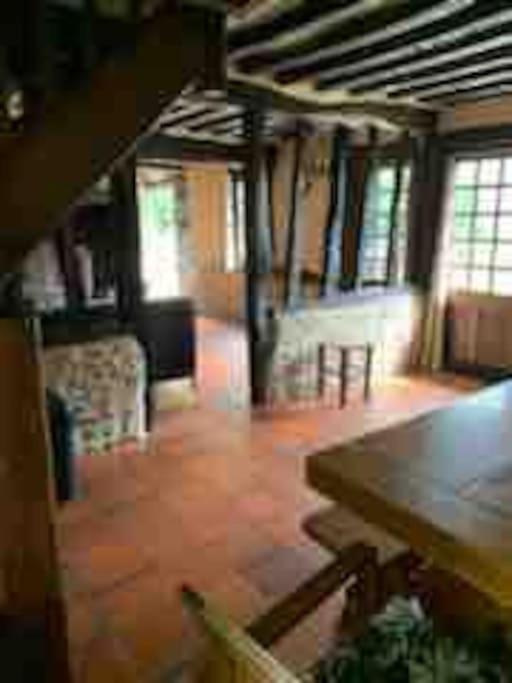Chaumiere Familiale Weekend & Vacances Paisible Saint-Philbert-sur-Risle ภายนอก รูปภาพ