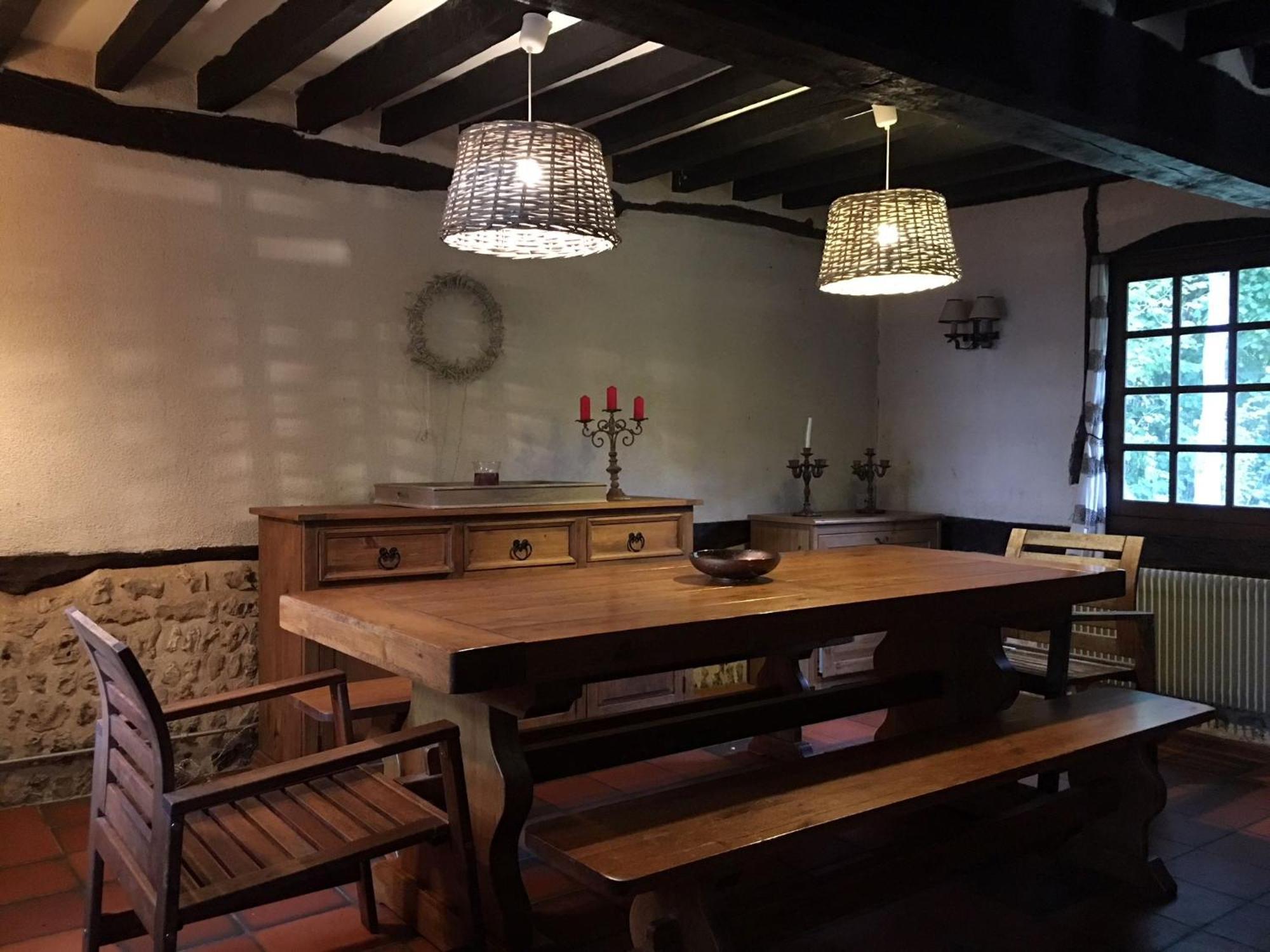 Chaumiere Familiale Weekend & Vacances Paisible Saint-Philbert-sur-Risle ภายนอก รูปภาพ